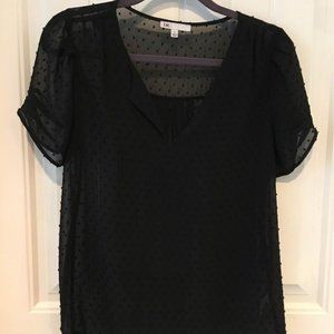 Women's Black Top ~ Size S